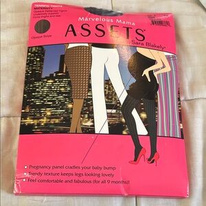 ASSETS‎ by Sara Blakely Maternity Tights - Black, White, Brown